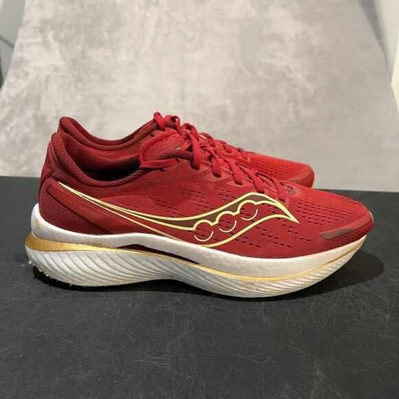 Saucony Endorphin 3 Speed Running Shoes Mens 10 Speedroll Lightweight Sneaker - Picture 1 of 10
